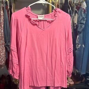 Andree Large pink blouse